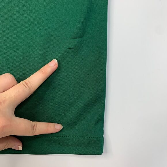 Nike Polo Shirt Mens XL Extra Large Green CV Basketball Dri Fit Short Sleeve - Picture 11 of 15